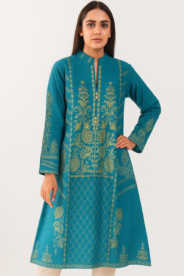 So kamal A line shirt