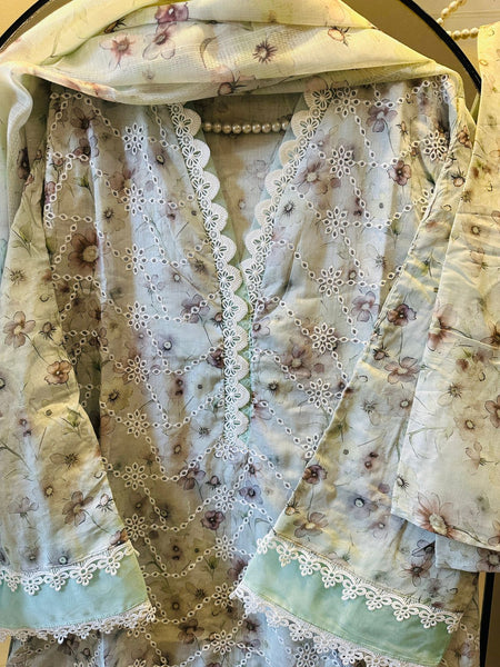 Chiken kari mint-blue