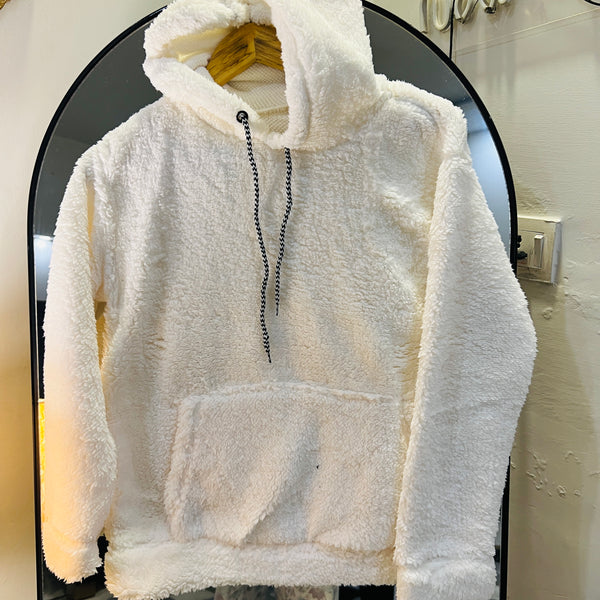 Hooded warm zipper