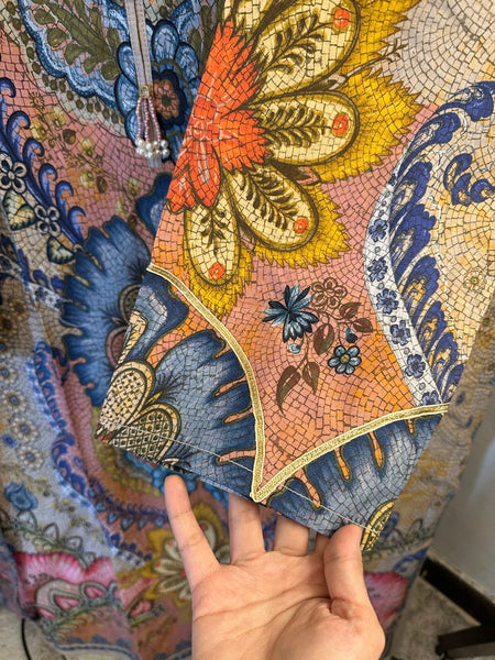 Bohemian Floral Digital Print 3-Piece Lawn Suit