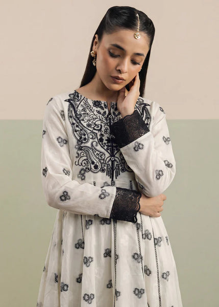 Midnight Embroidered Maxi Frock