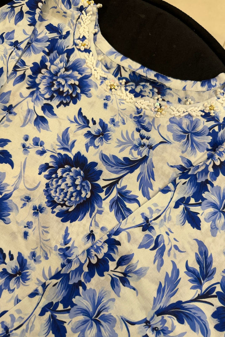 Blue Blossom Lawn 2-Piece Suit