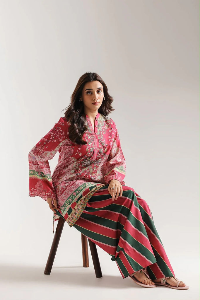 Ethnic-Inspired Luxury Lawn Co-Ord set
