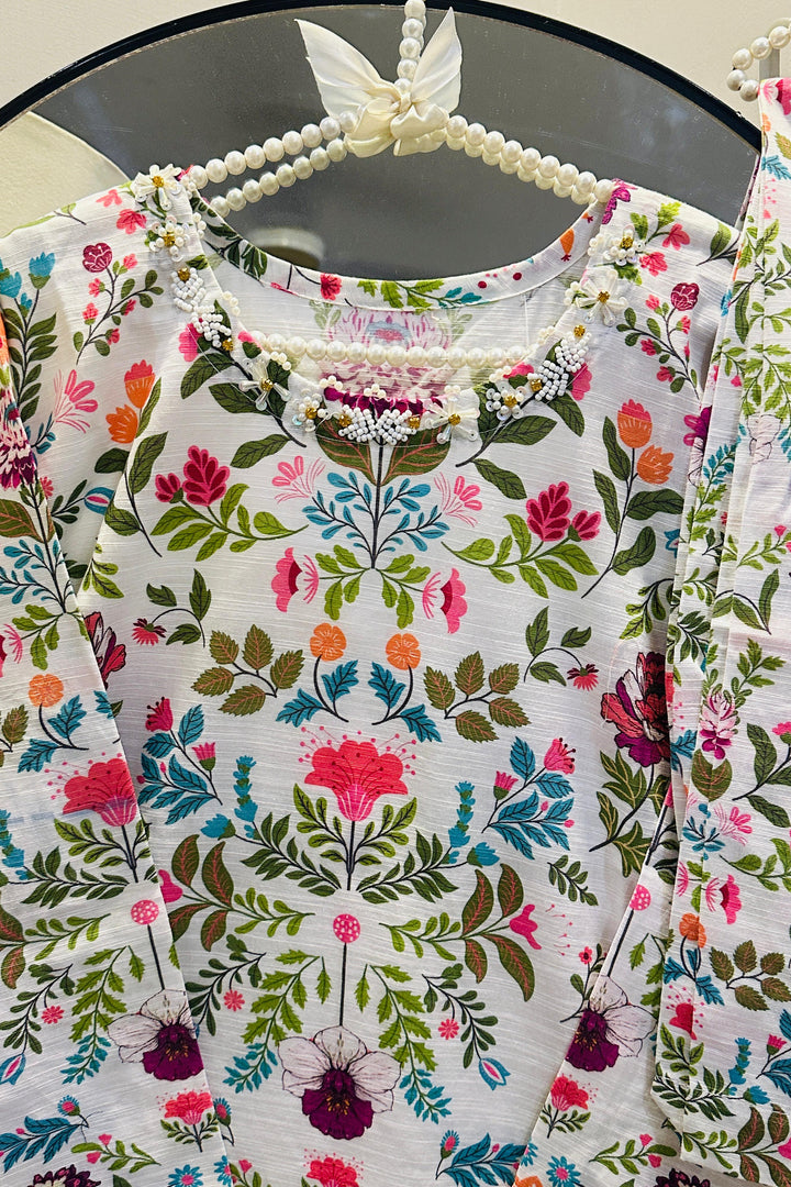 Rainbow floral