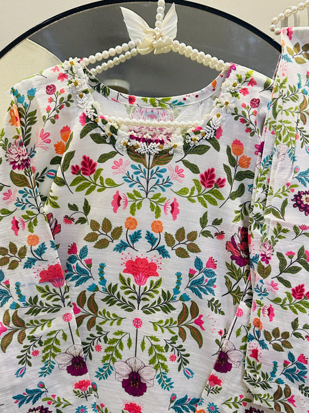 Rainbow floral