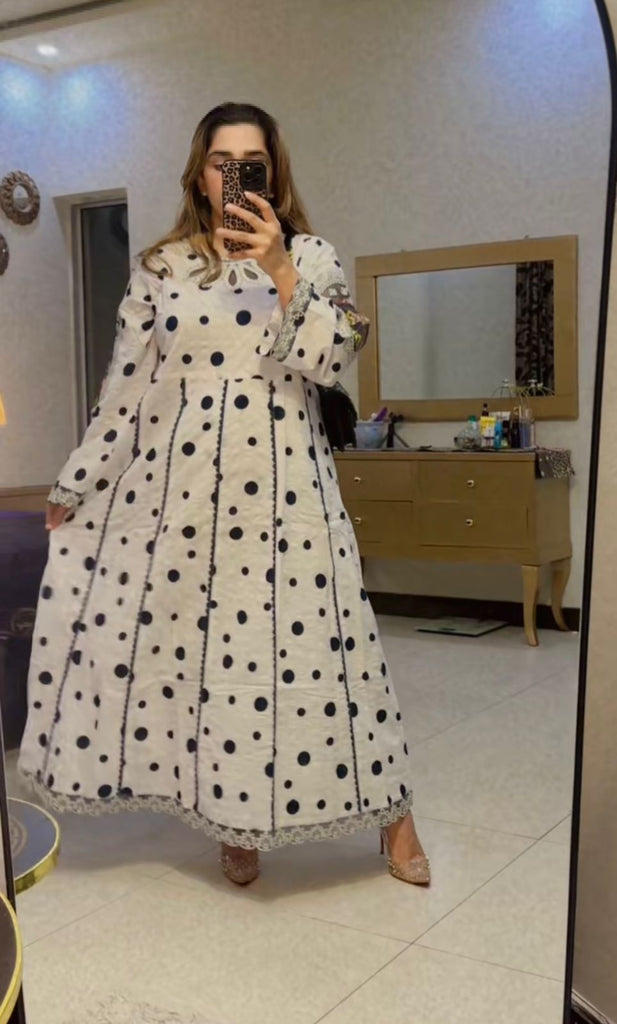 Ethnic polka dot