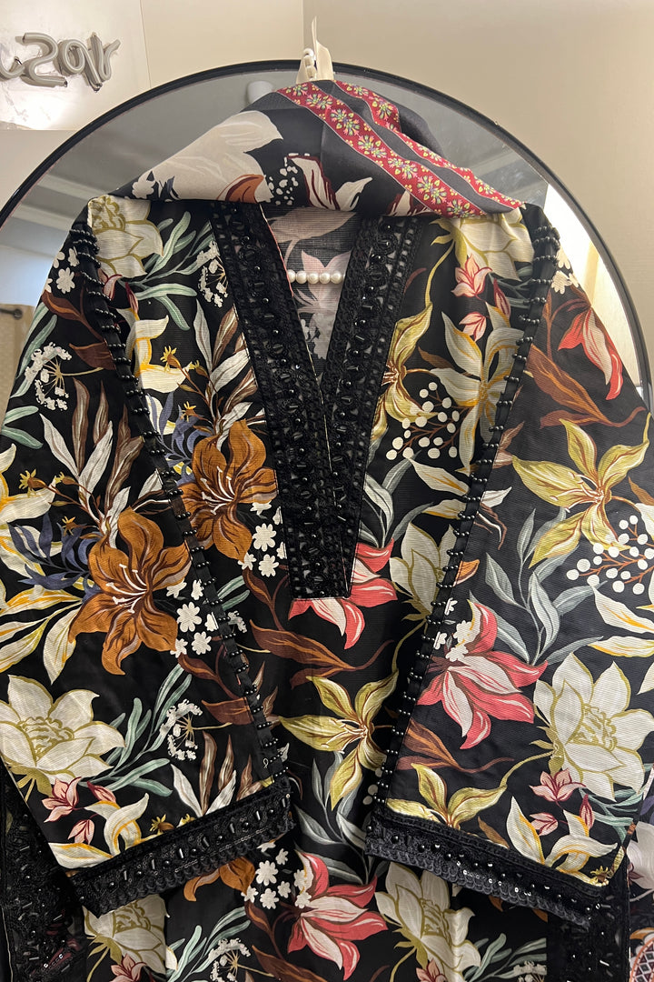 Midnight Bloom Pearl summer Set