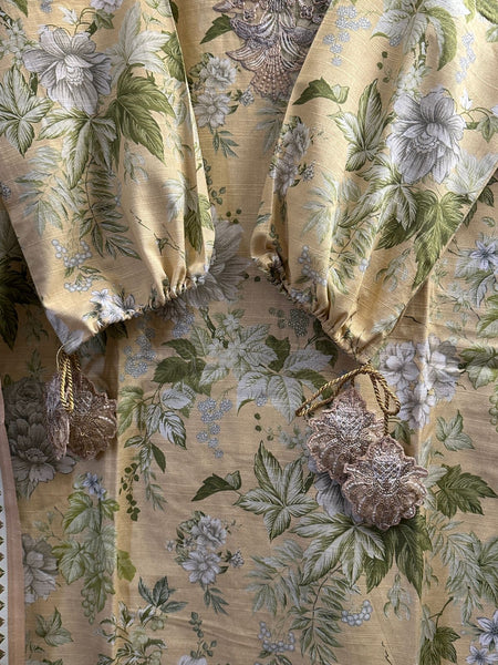 Golden Bloom Embroidered 3-Piece Set