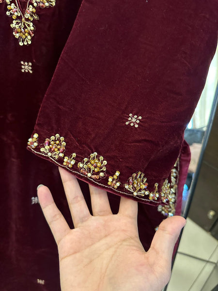 ✨ Pure 9000 Micro Velvet Handcrafted 3-Piece Ensemble ✨