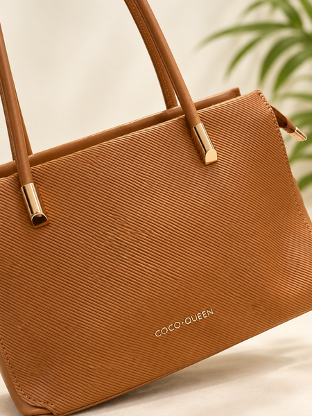 COCO QUEEN Textured Shoulder Bag – 2295