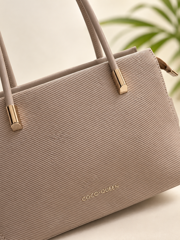COCO QUEEN Textured Shoulder Bag – 2295
